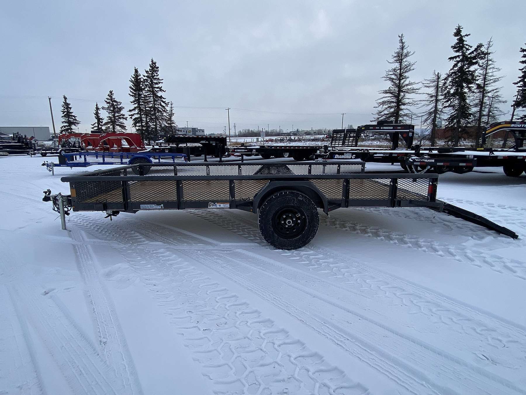 2026 Diamond C 14' Premium Utility Trailer