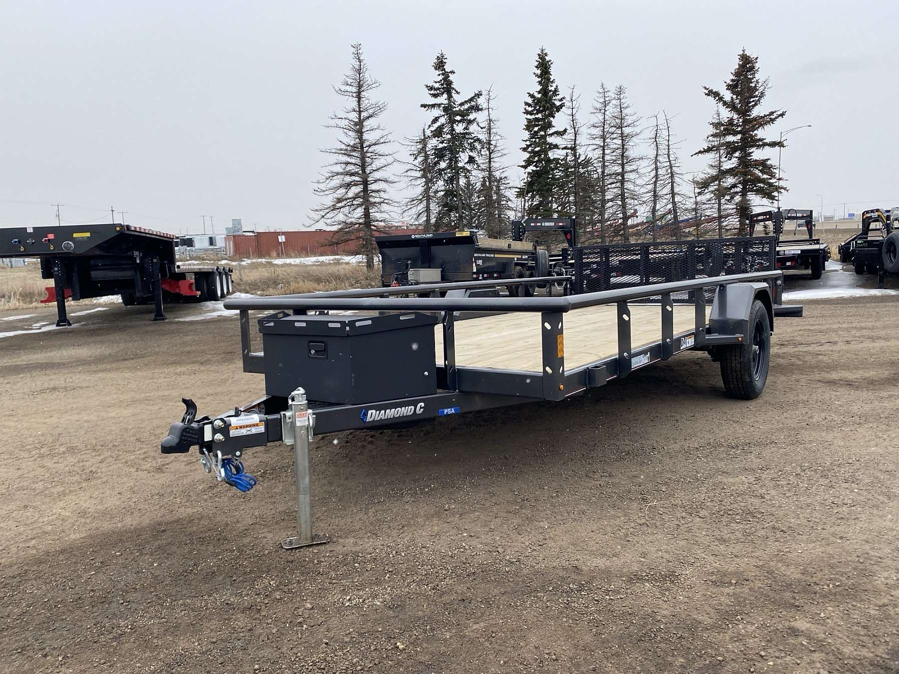 2026 Diamond C 14' Premium Utility Trailer