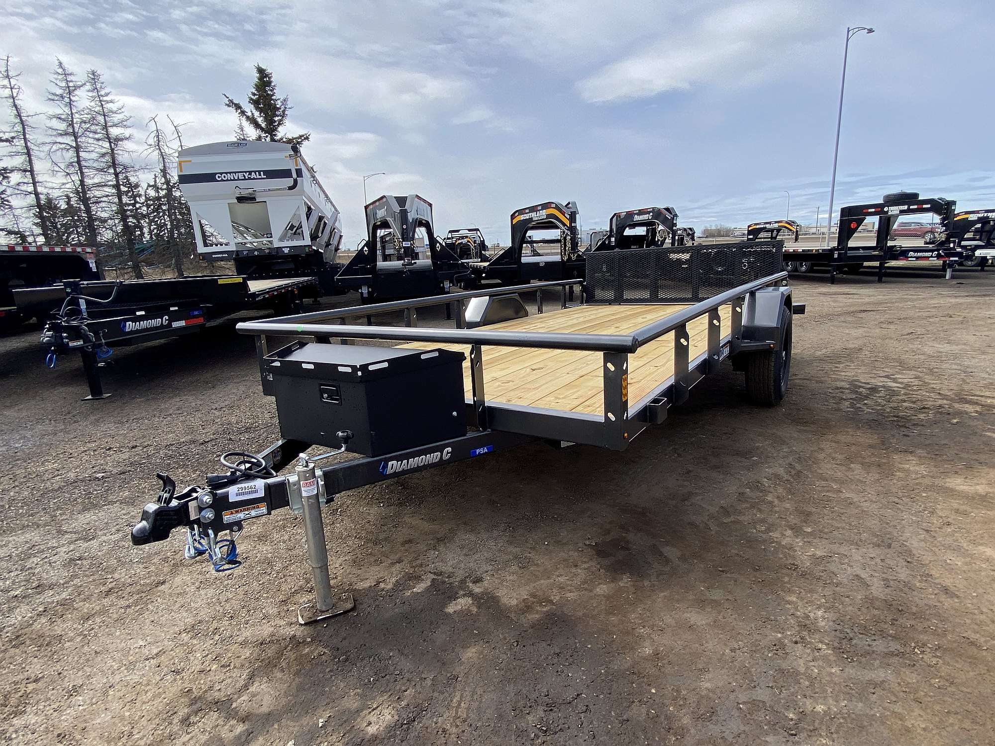2026 Diamond C 14' Premium Utility Trailer