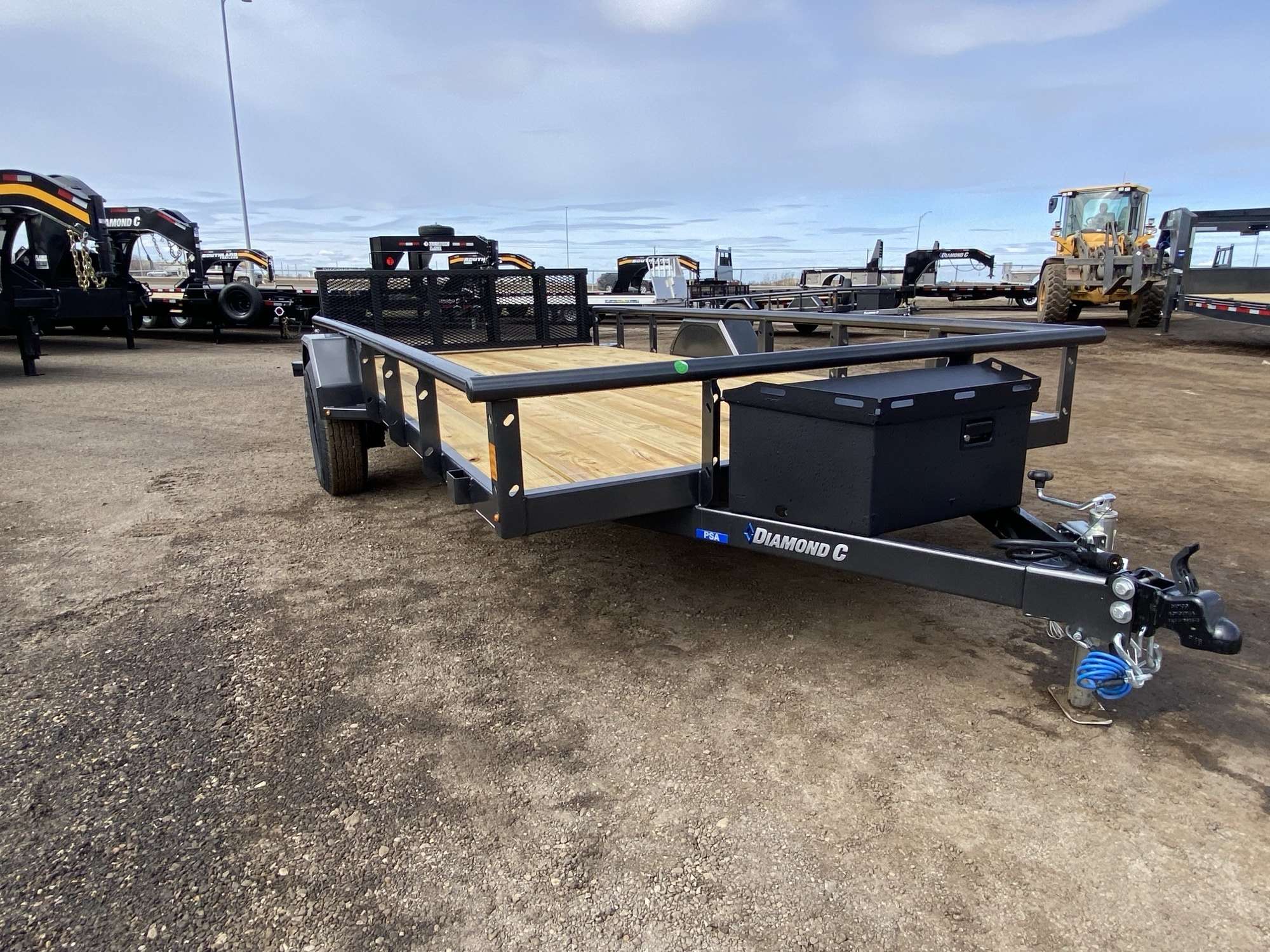 2026 Diamond C 14' Premium Utility Trailer