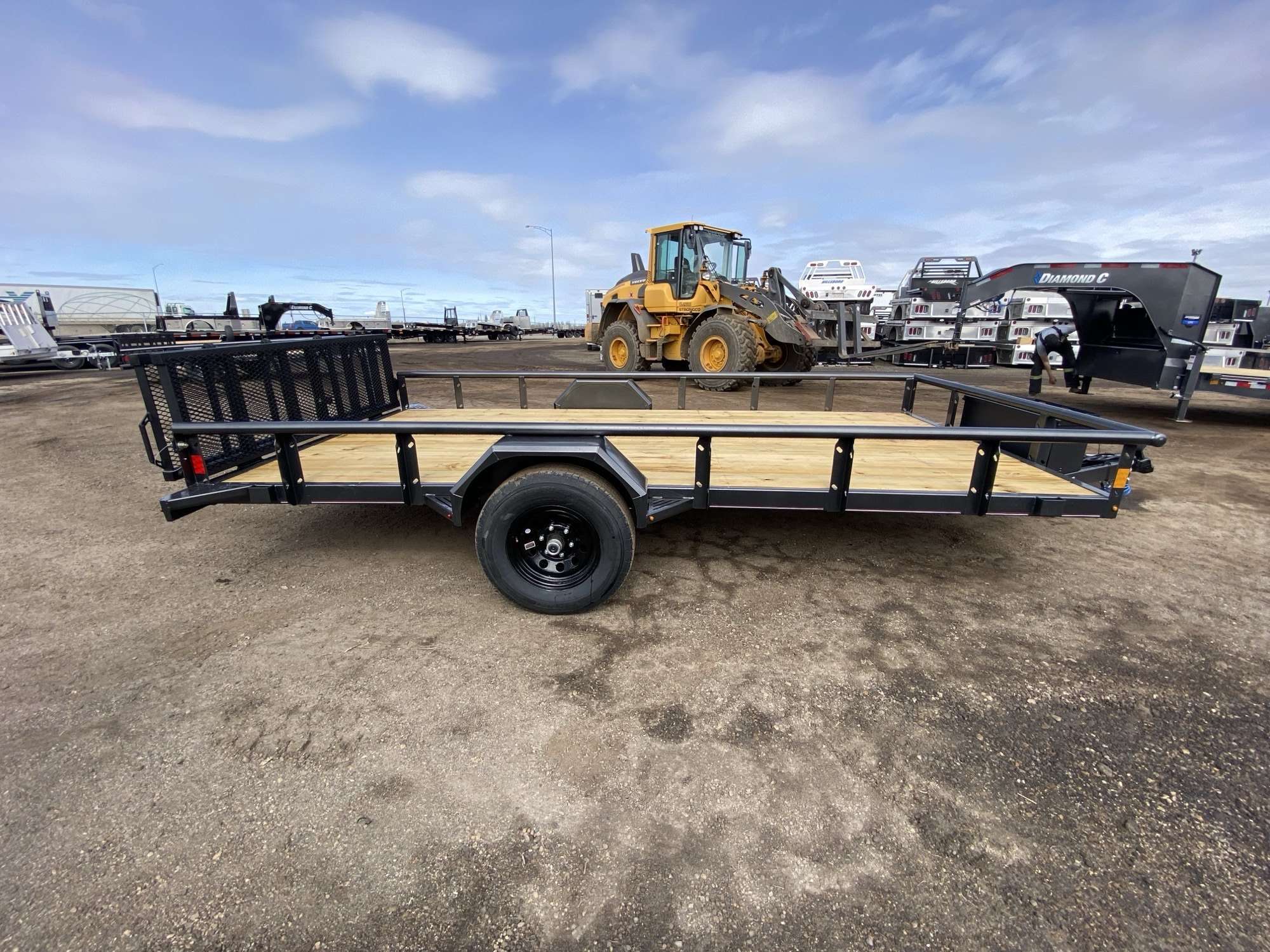 2026 Diamond C 14' Premium Utility Trailer