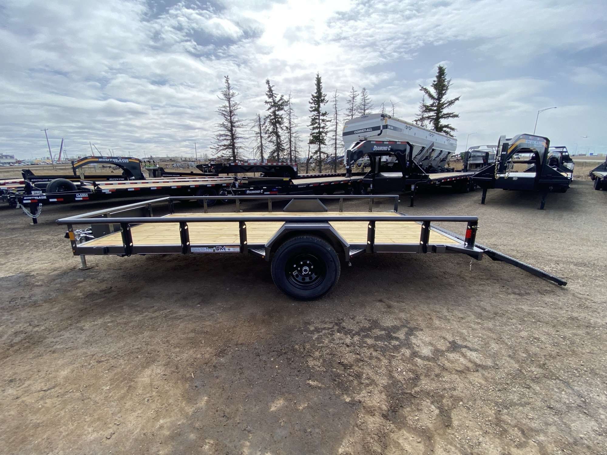 2026 Diamond C 14' Premium Utility Trailer