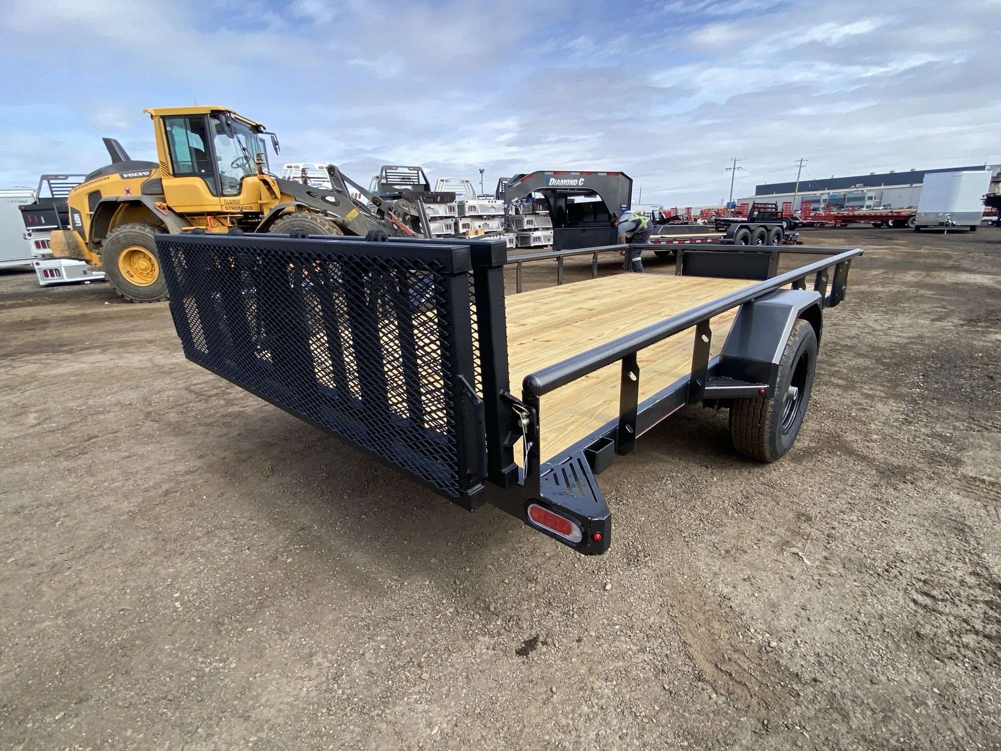 2026 Diamond C 14' Premium Utility Trailer