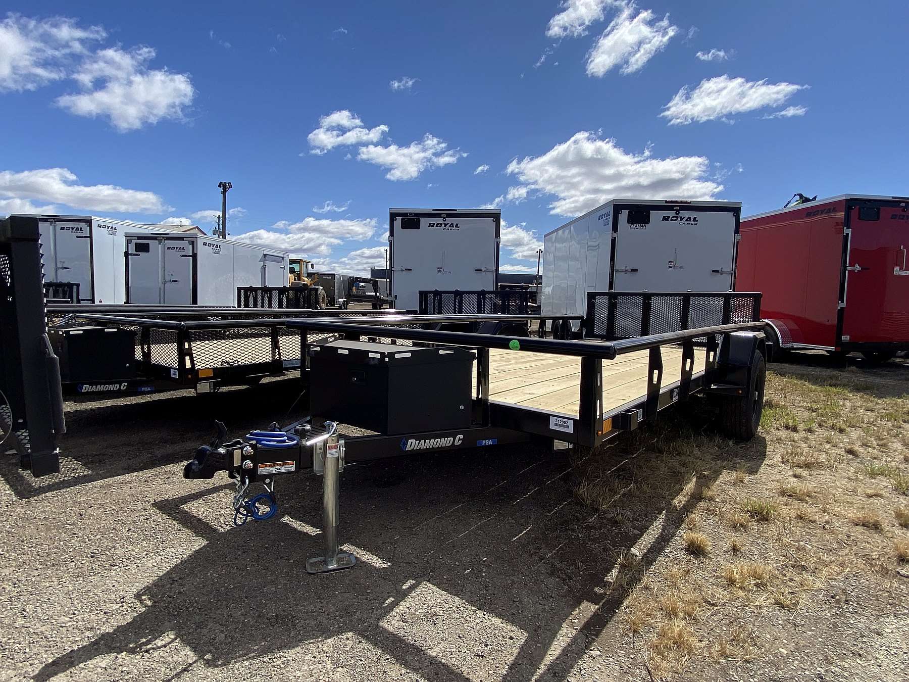 2026 Diamond C 14' Premium Utility Trailer