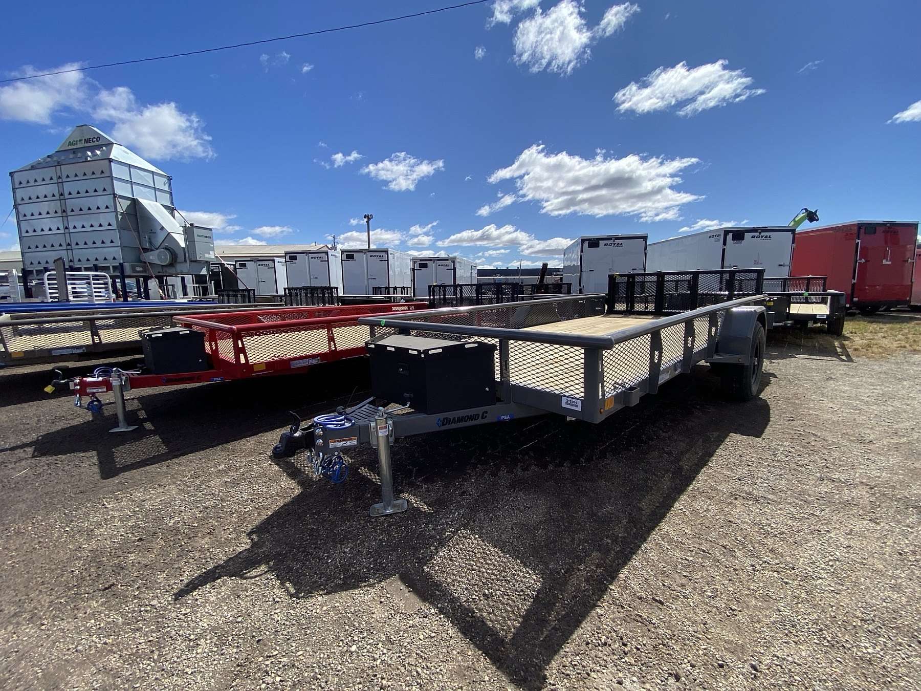 2026 Diamond C 14' Premium Utility Trailer