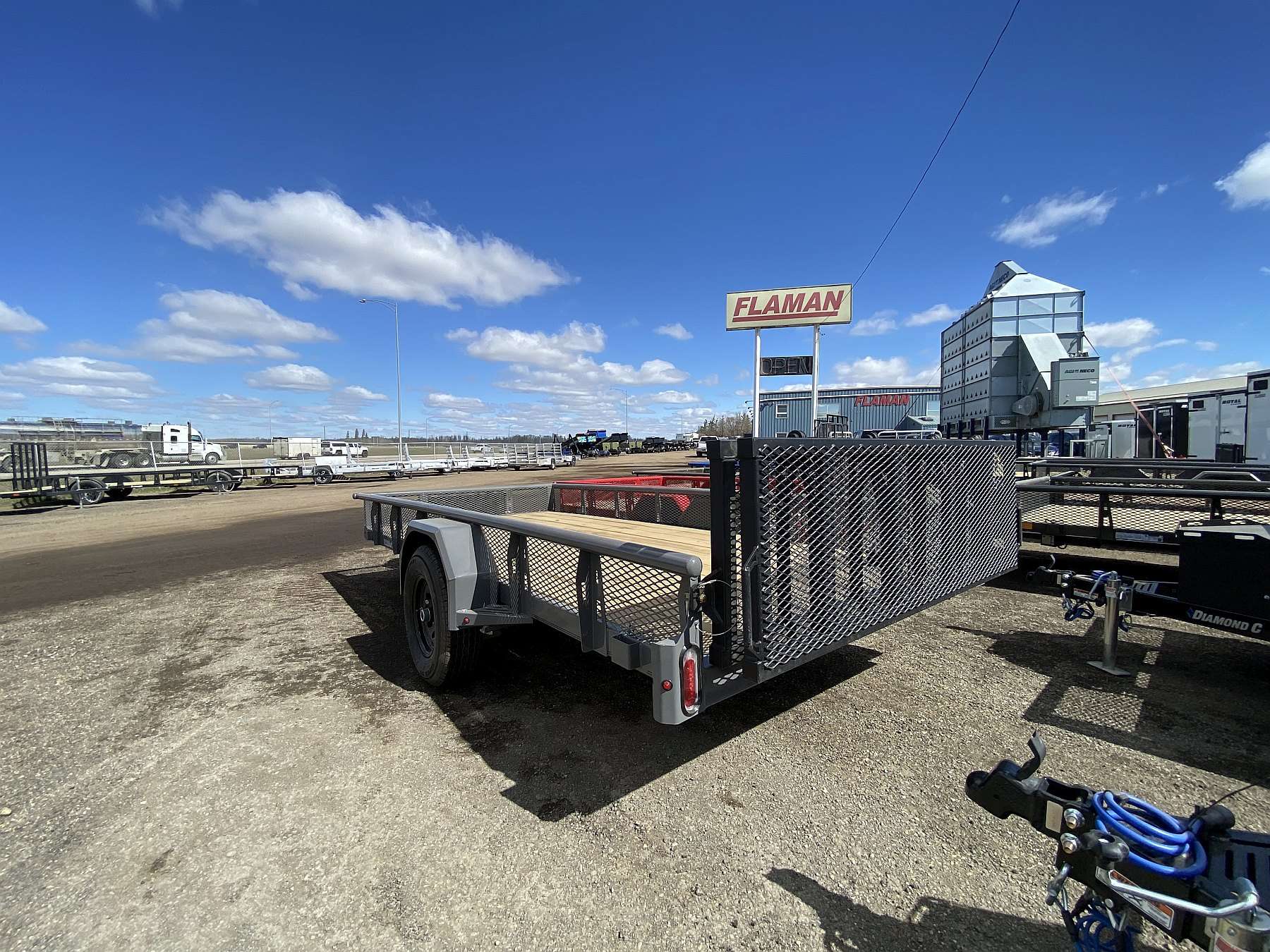 2026 Diamond C 14' Premium Utility Trailer