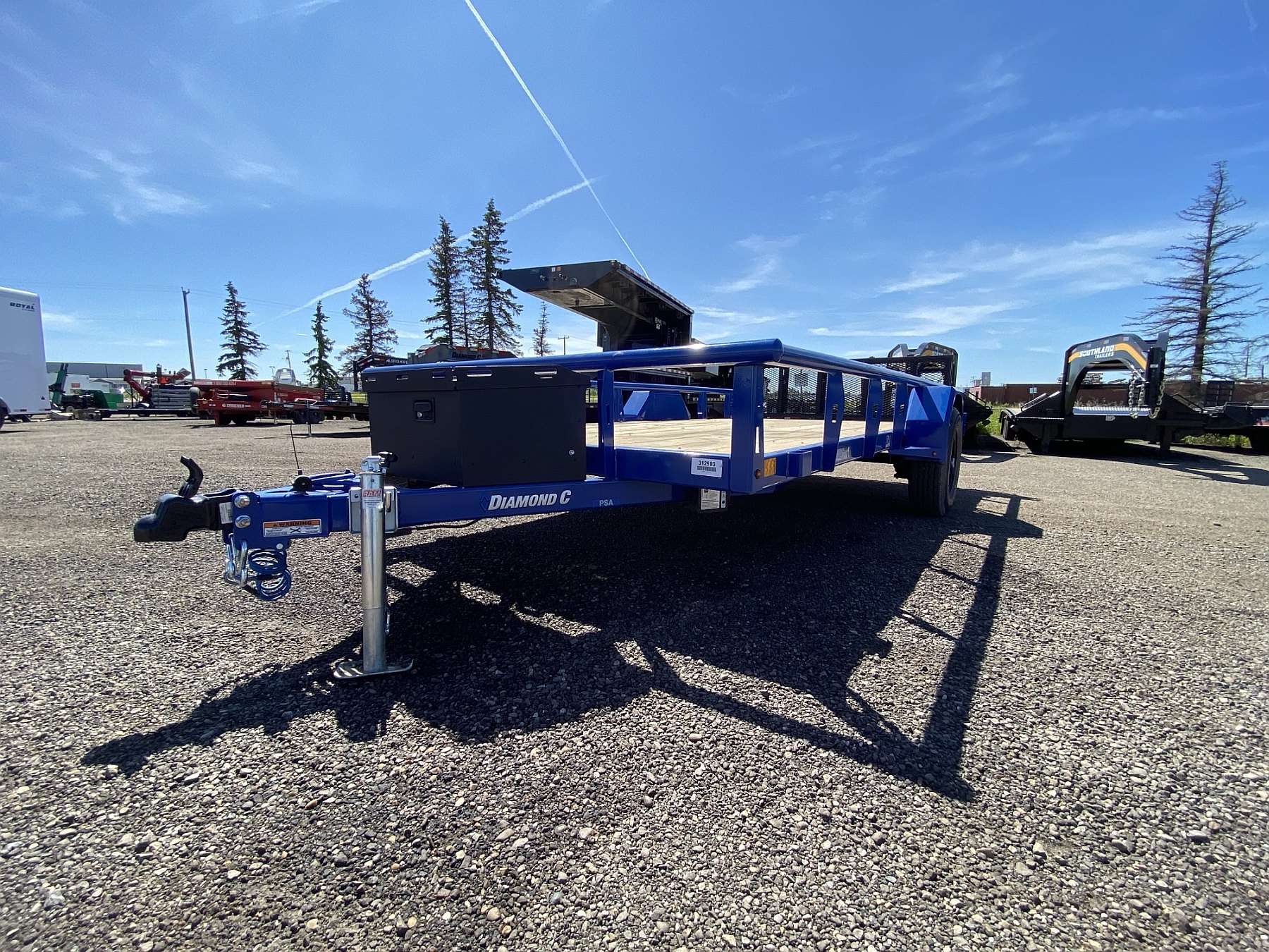 2026 Diamond C 14' Premium Utility Trailer