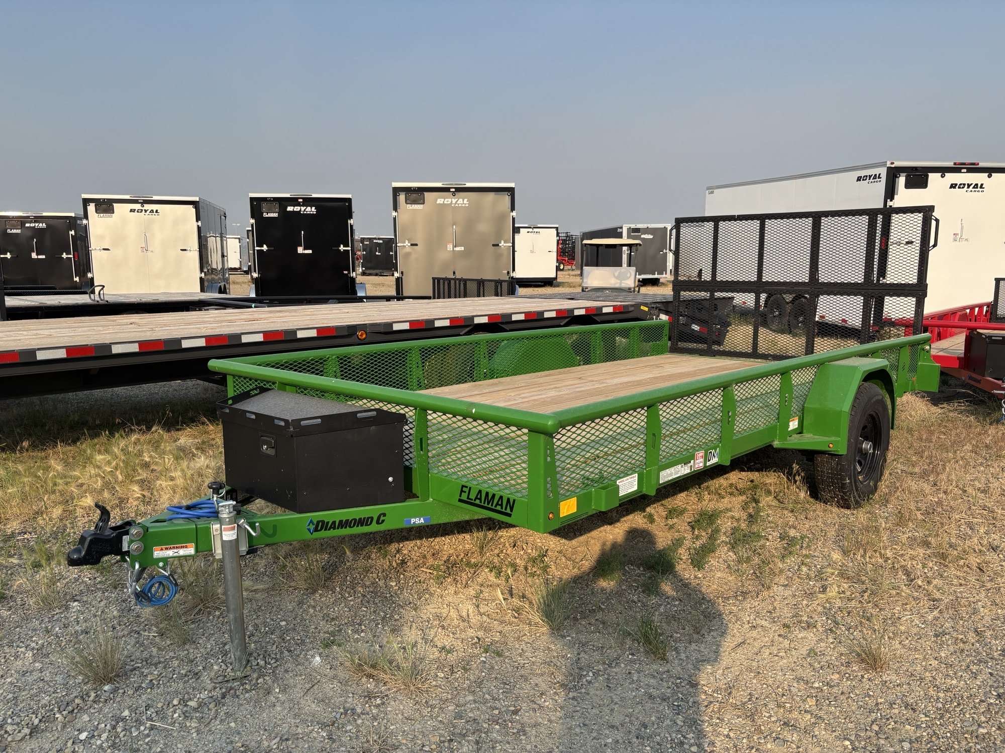2026 Diamond C 14' Premium Utility Trailer