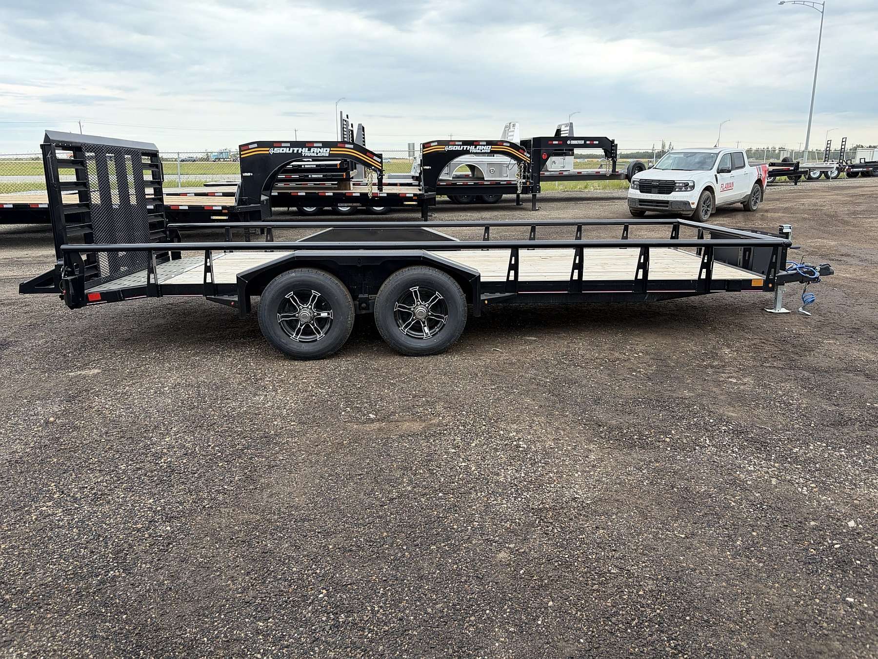 2026 Diamond C 18' Texas Utility Tandem Axle Trailer