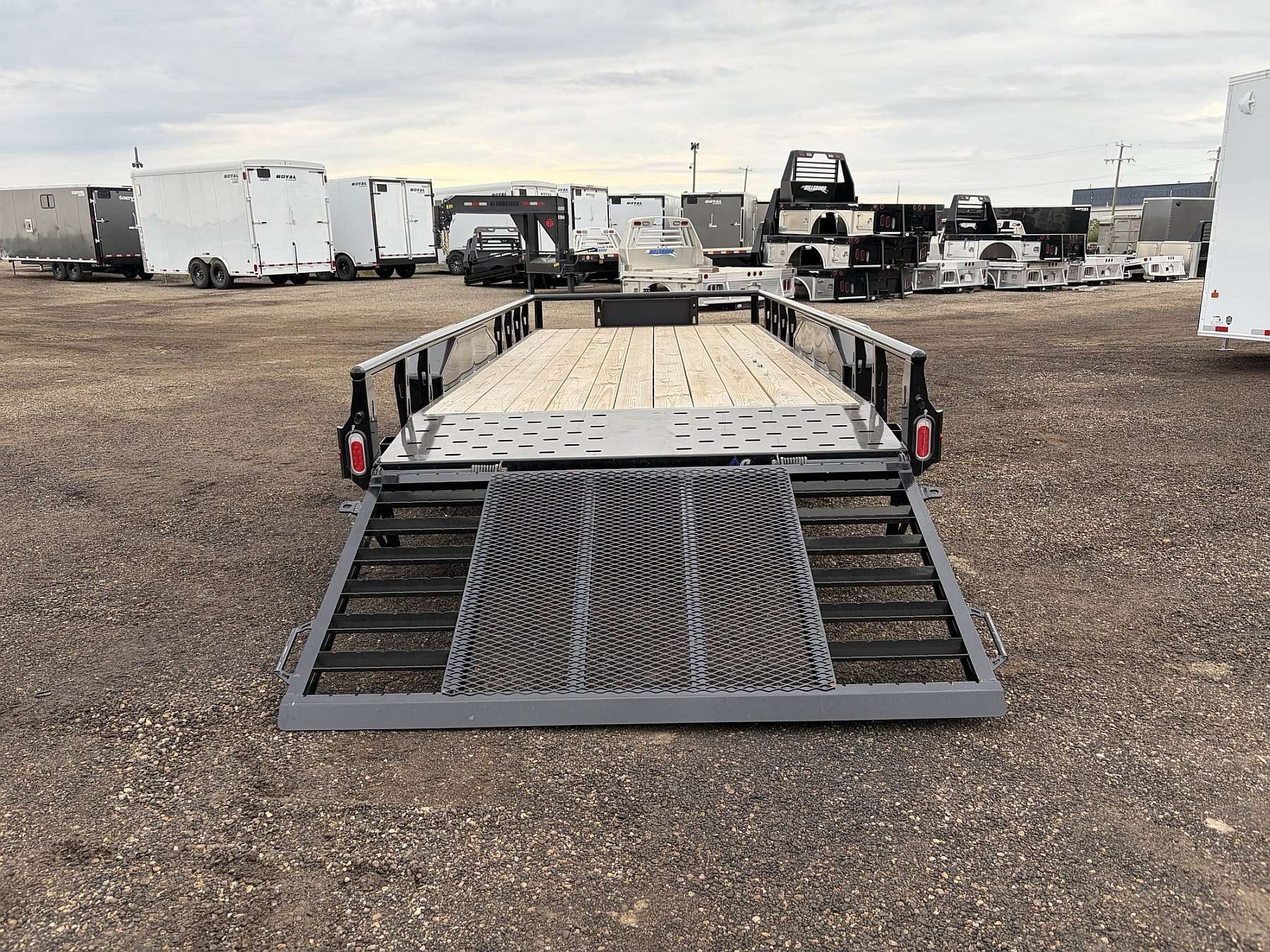 2026 Diamond C 18' Texas Utility Tandem Axle Trailer