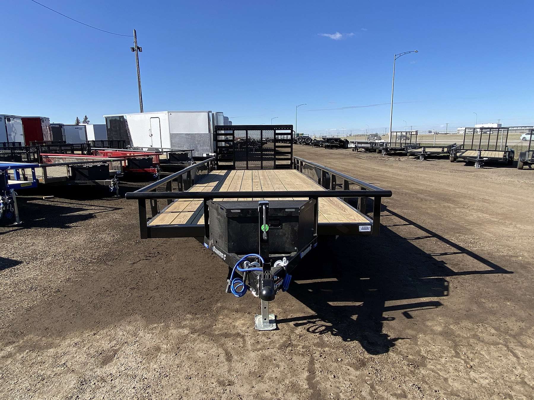 2026 Diamond C 20' Texas Utility Tandem Axle Trailer