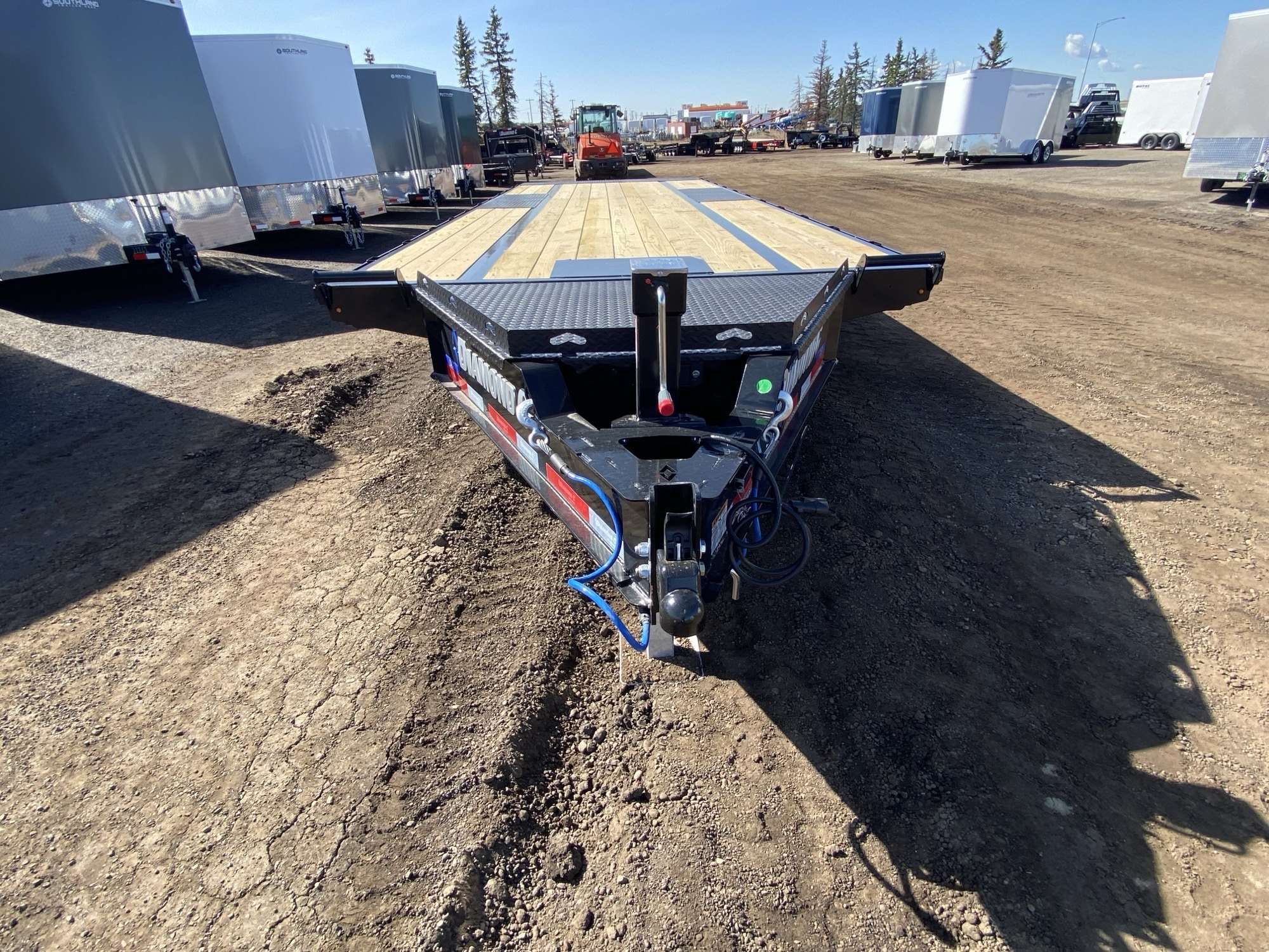 2026 Diamond C 24' Deck Over Tilt Equipment Trailer