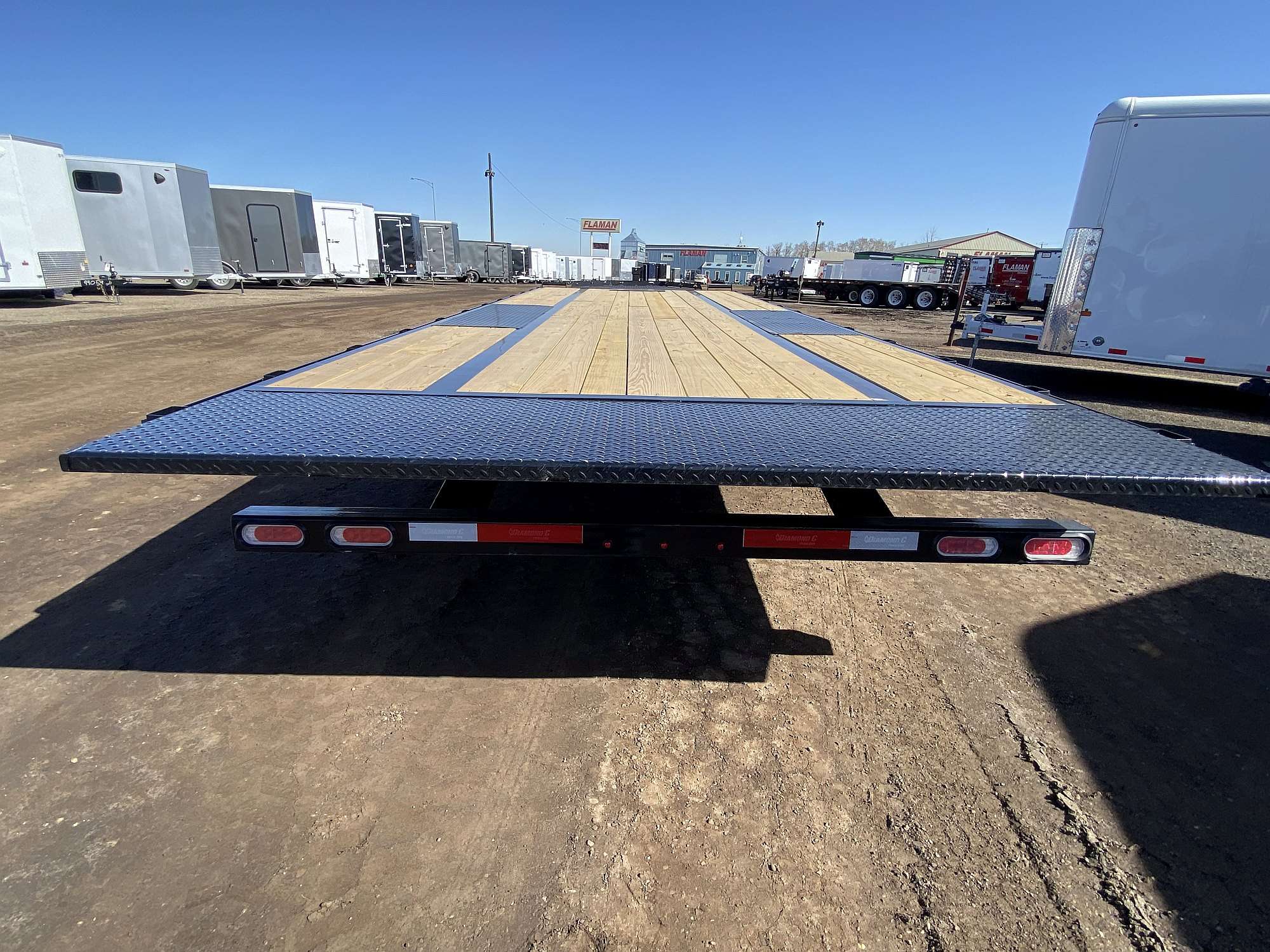 2026 Diamond C 24' Deck Over Tilt Equipment Trailer