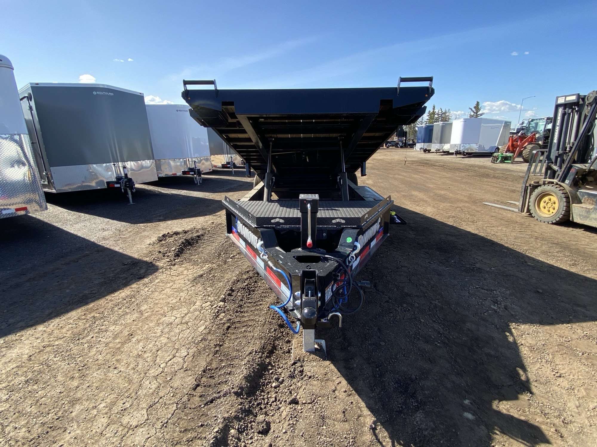 2026 Diamond C 24' Deck Over Tilt Equipment Trailer