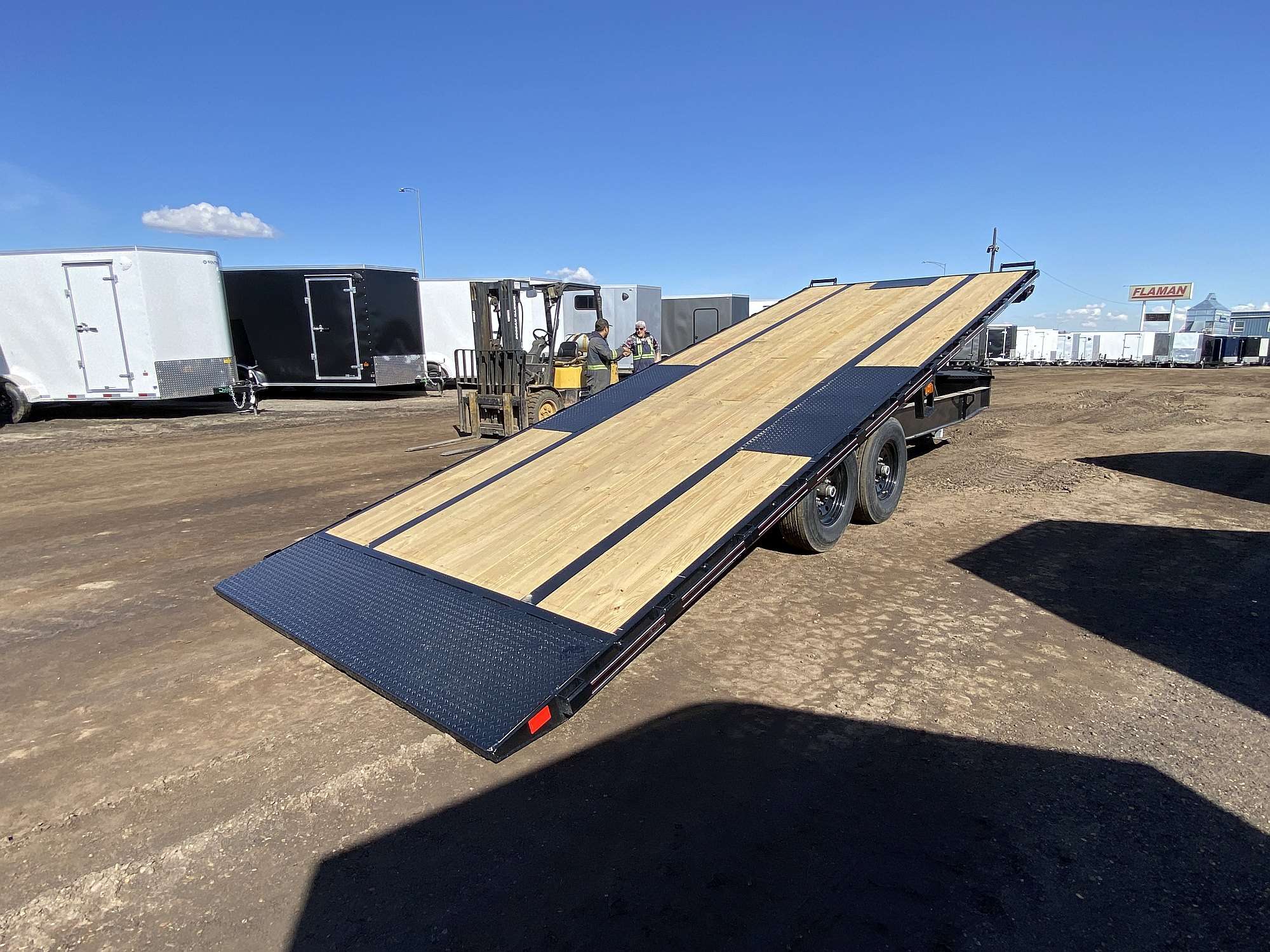 2026 Diamond C 24' Deck Over Tilt Equipment Trailer
