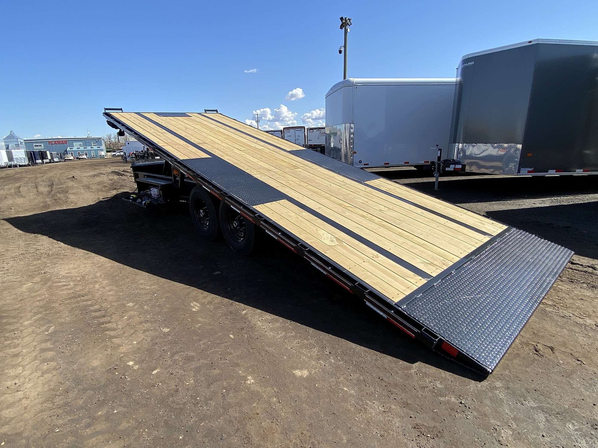 2026 Diamond C 24' Deck Over Tilt Equipment Trailer