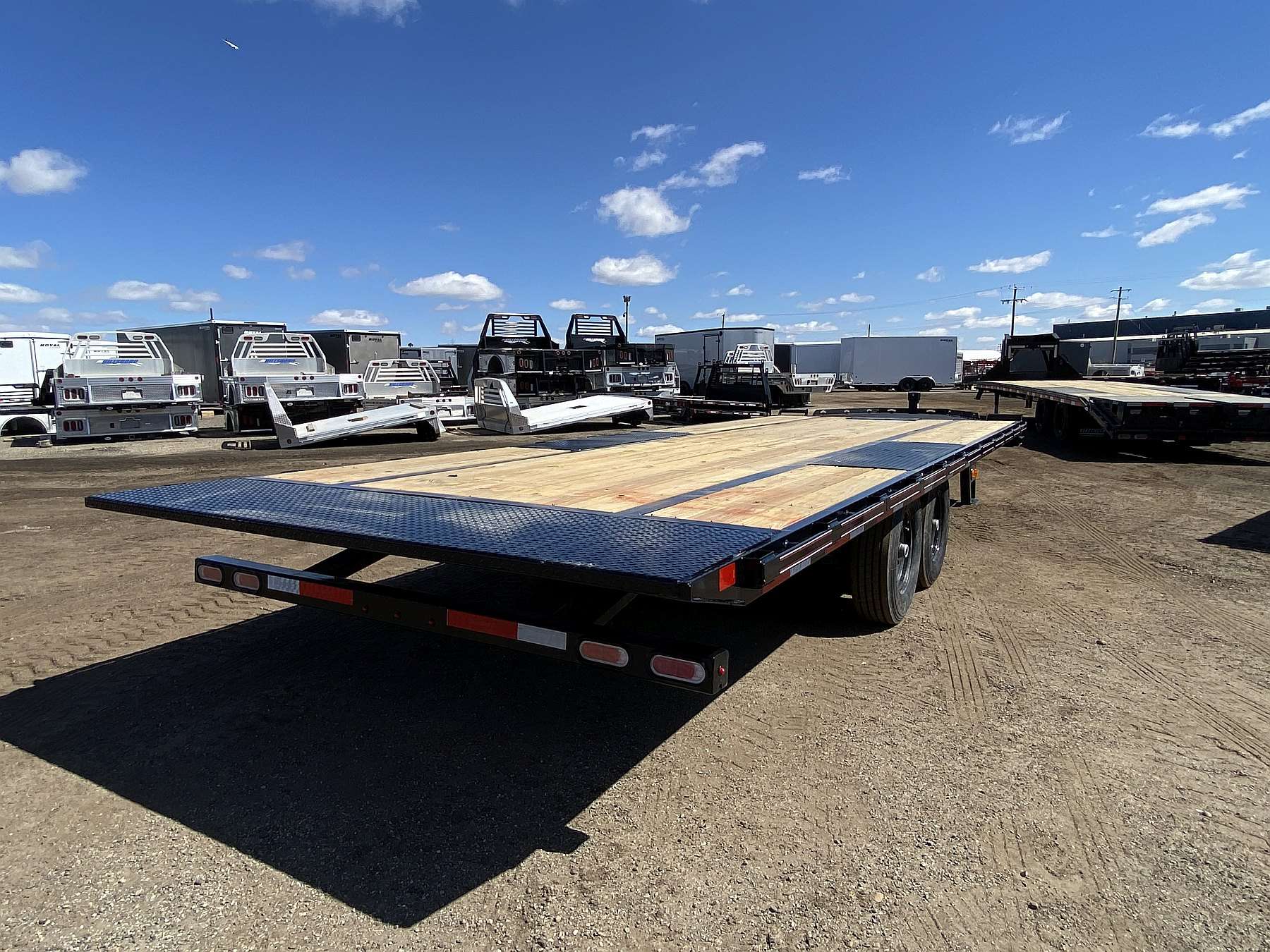 2026 Diamond C 24' Deck Over Tilt Equipment Trailer