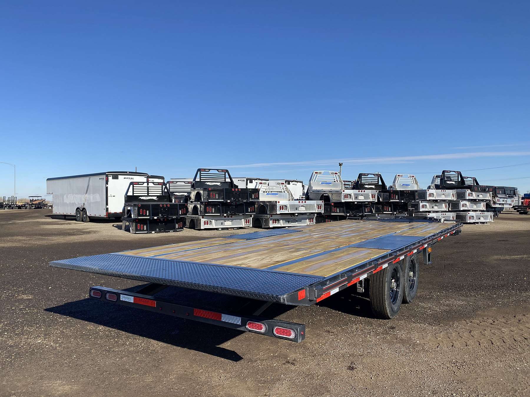 2026 Diamond C 24' Deck Over Tilt Equipment Trailer