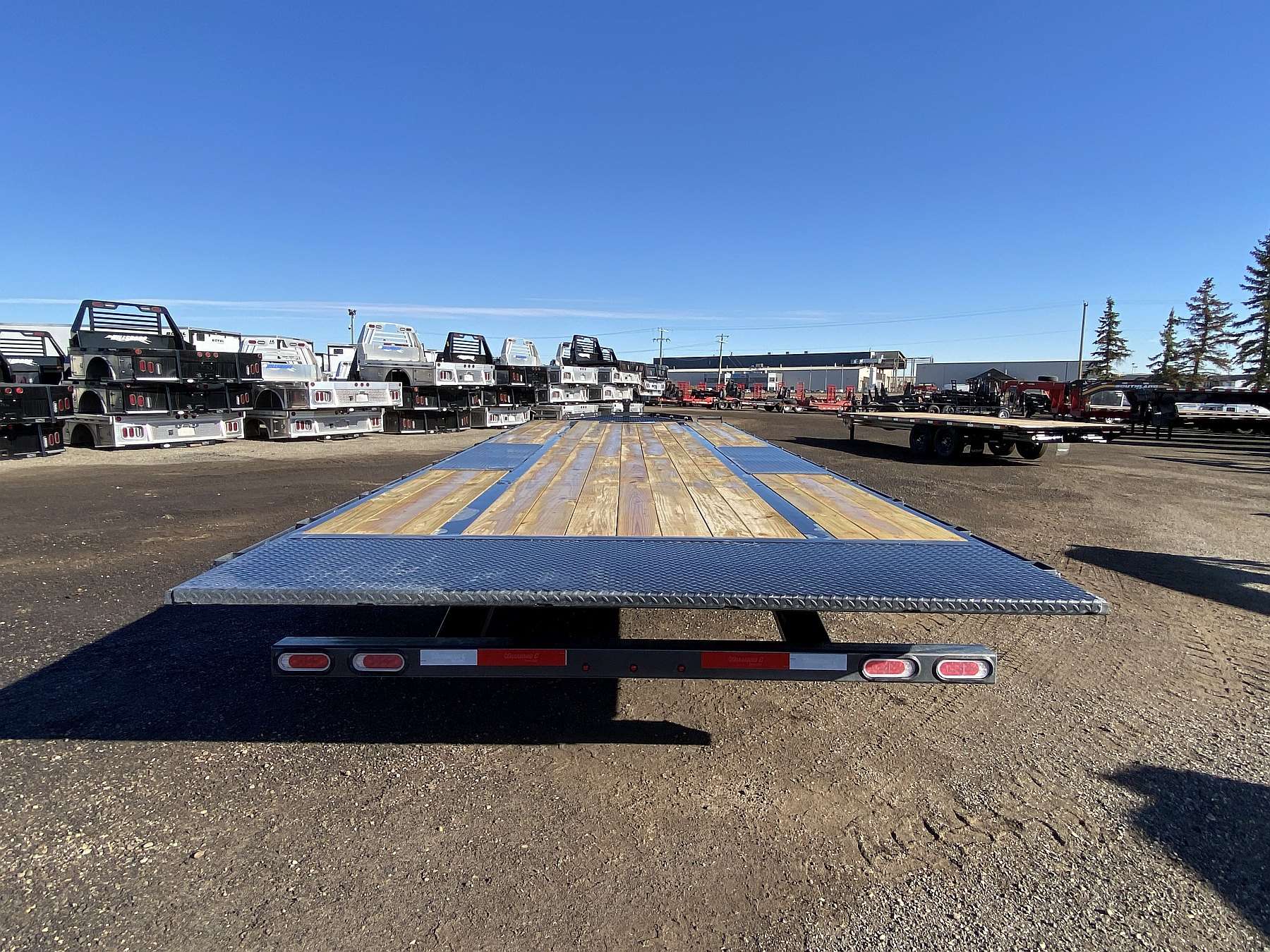 2026 Diamond C 24' Deck Over Tilt Equipment Trailer