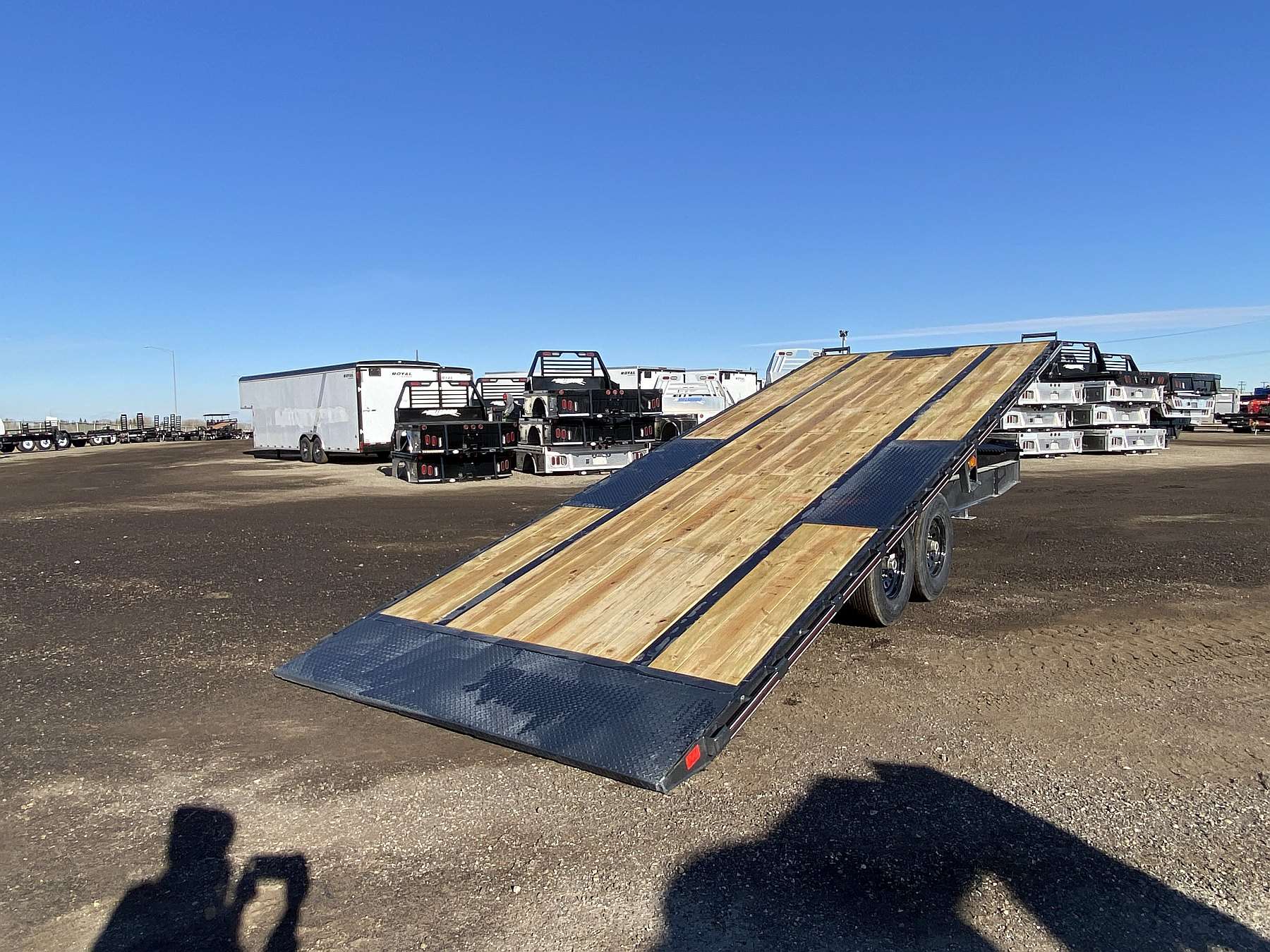 2026 Diamond C 24' Deck Over Tilt Equipment Trailer