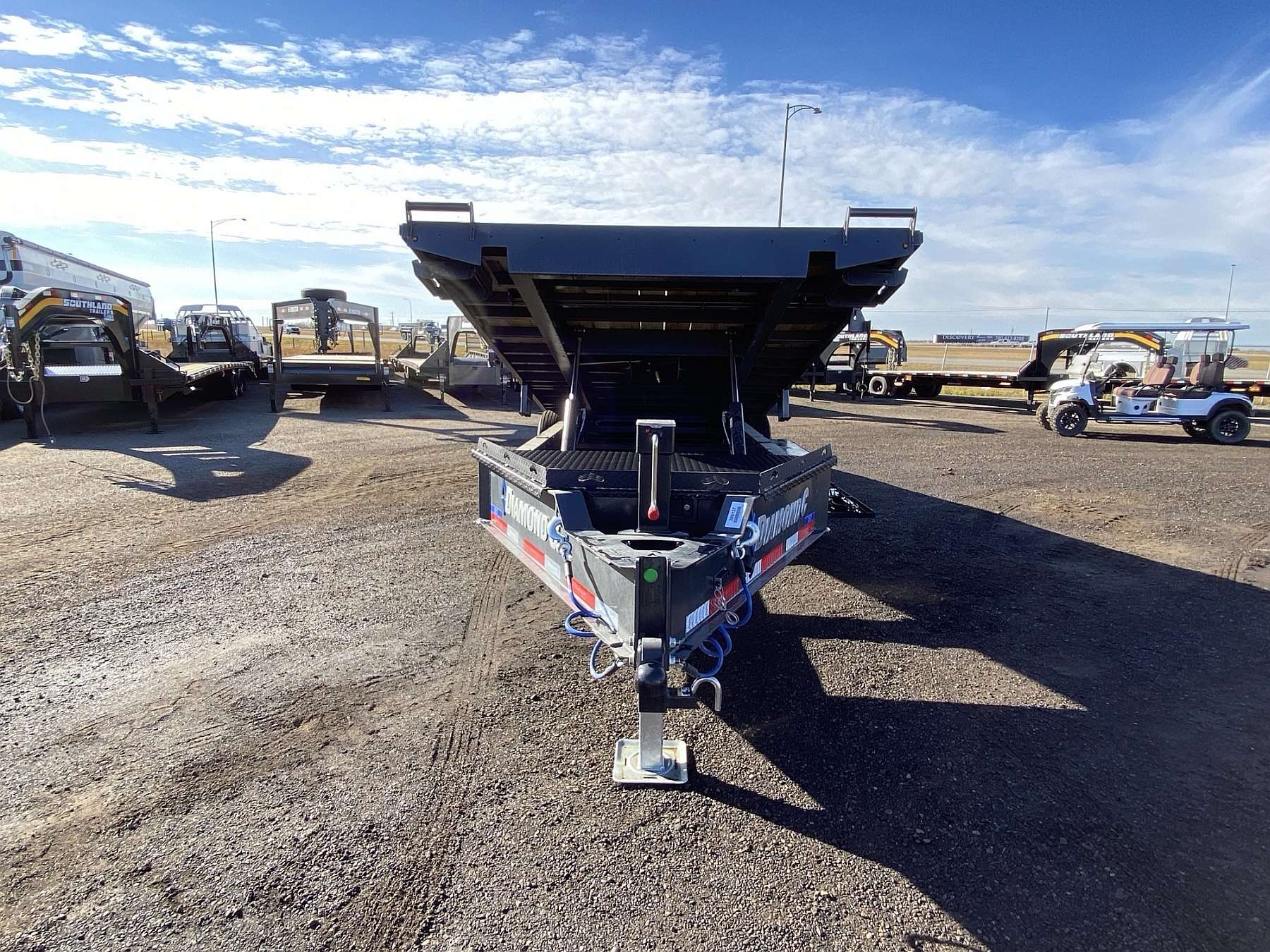 2026 Diamond C 24' Deck Over Tilt Equipment Trailer