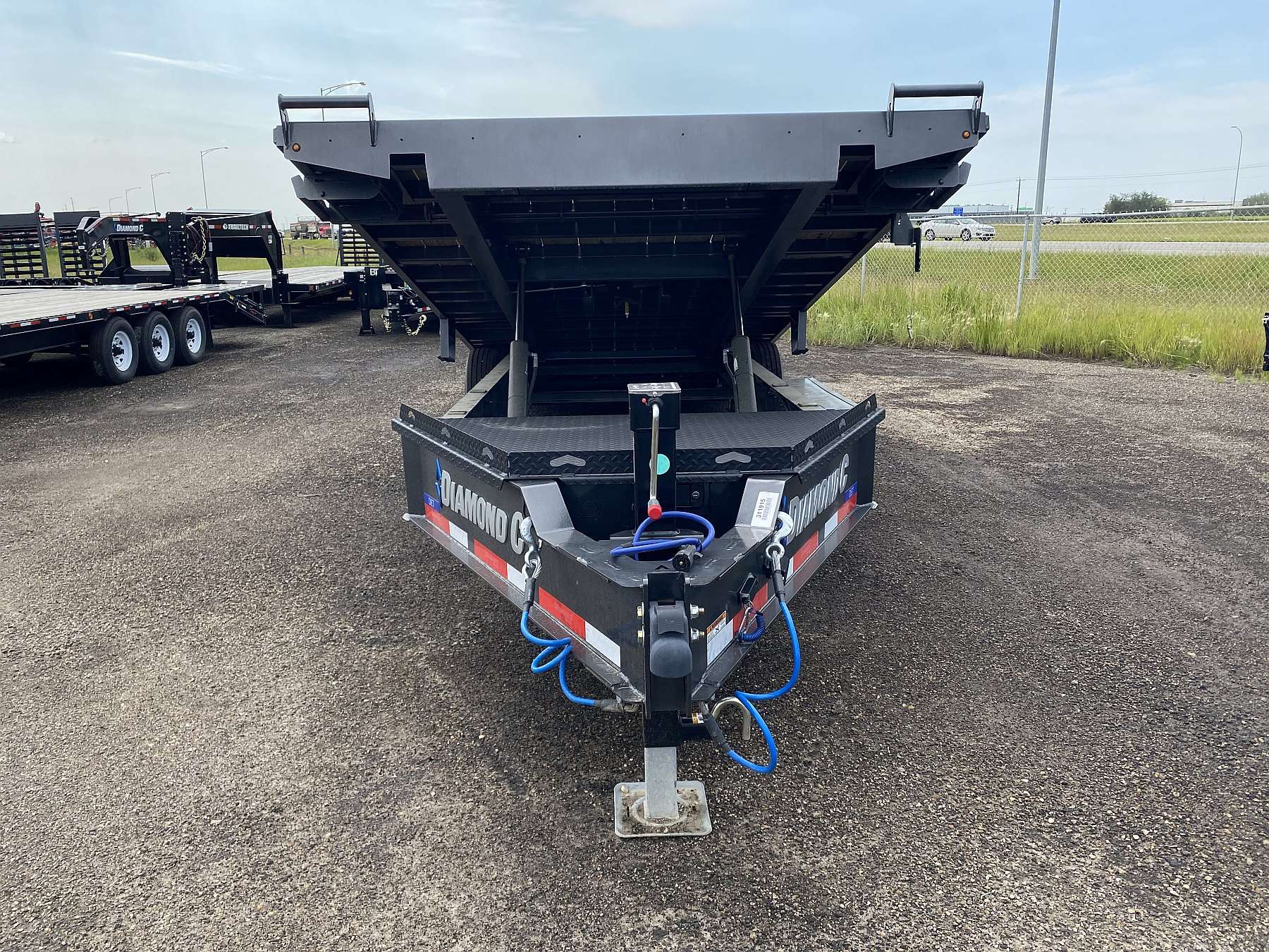 2026 Diamond C 24' Deck Over Tilt Equipment Trailer