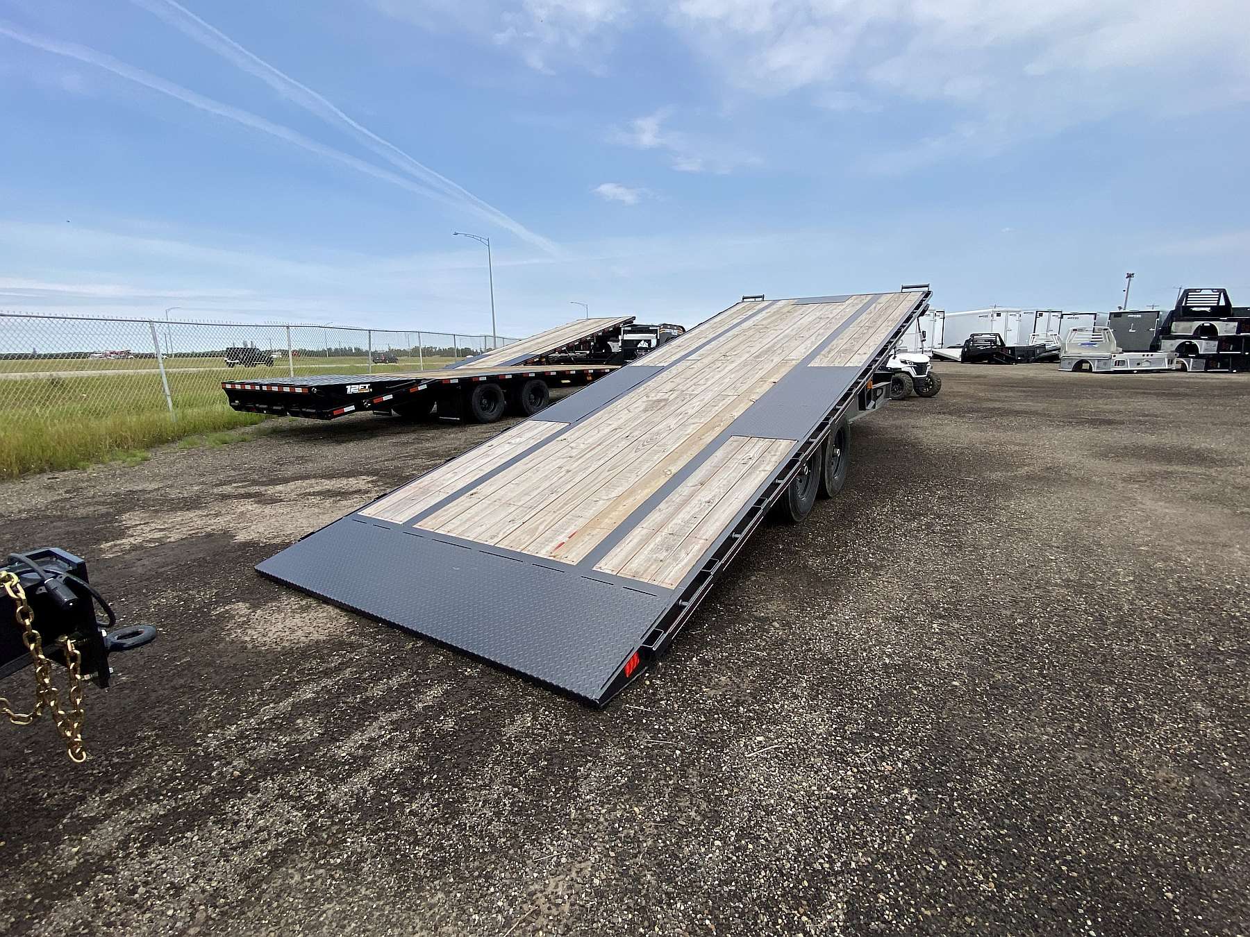 2026 Diamond C 24' Deck Over Tilt Equipment Trailer