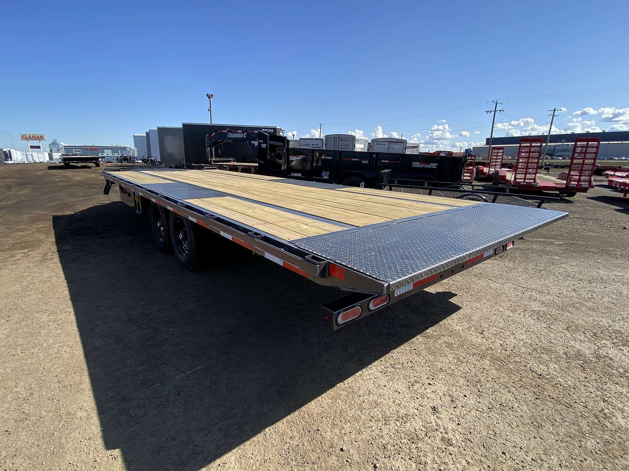 2026 Diamond C 24' Highboy Tilt Deck Trailer