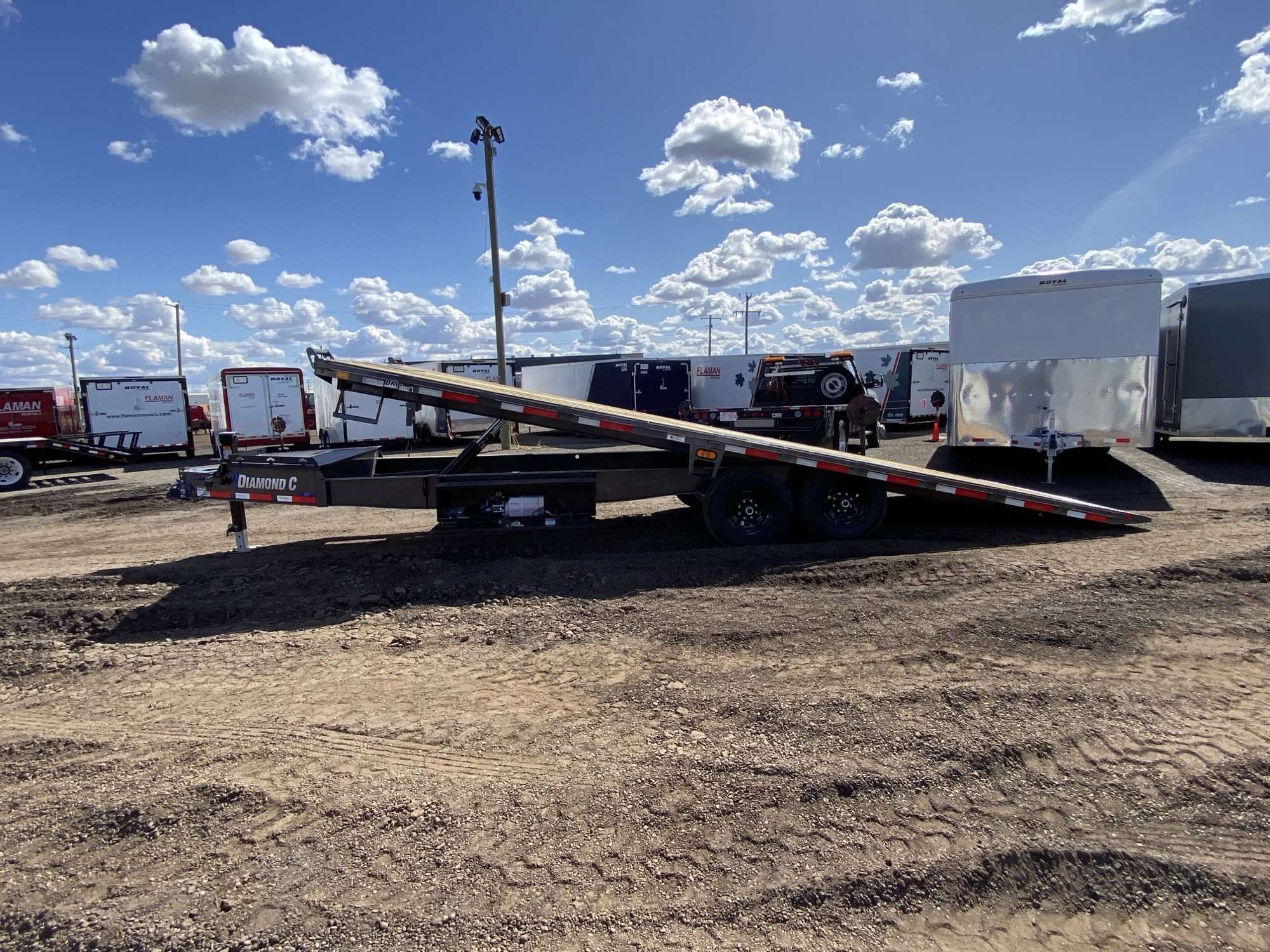 2026 Diamond C 24' Highboy Tilt Deck Trailer