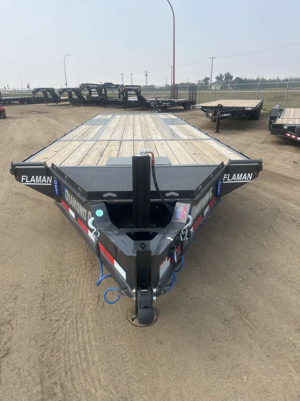 2026 Diamond C 26' (6' + 20') Partial Tilt Tandem 7K Trailer