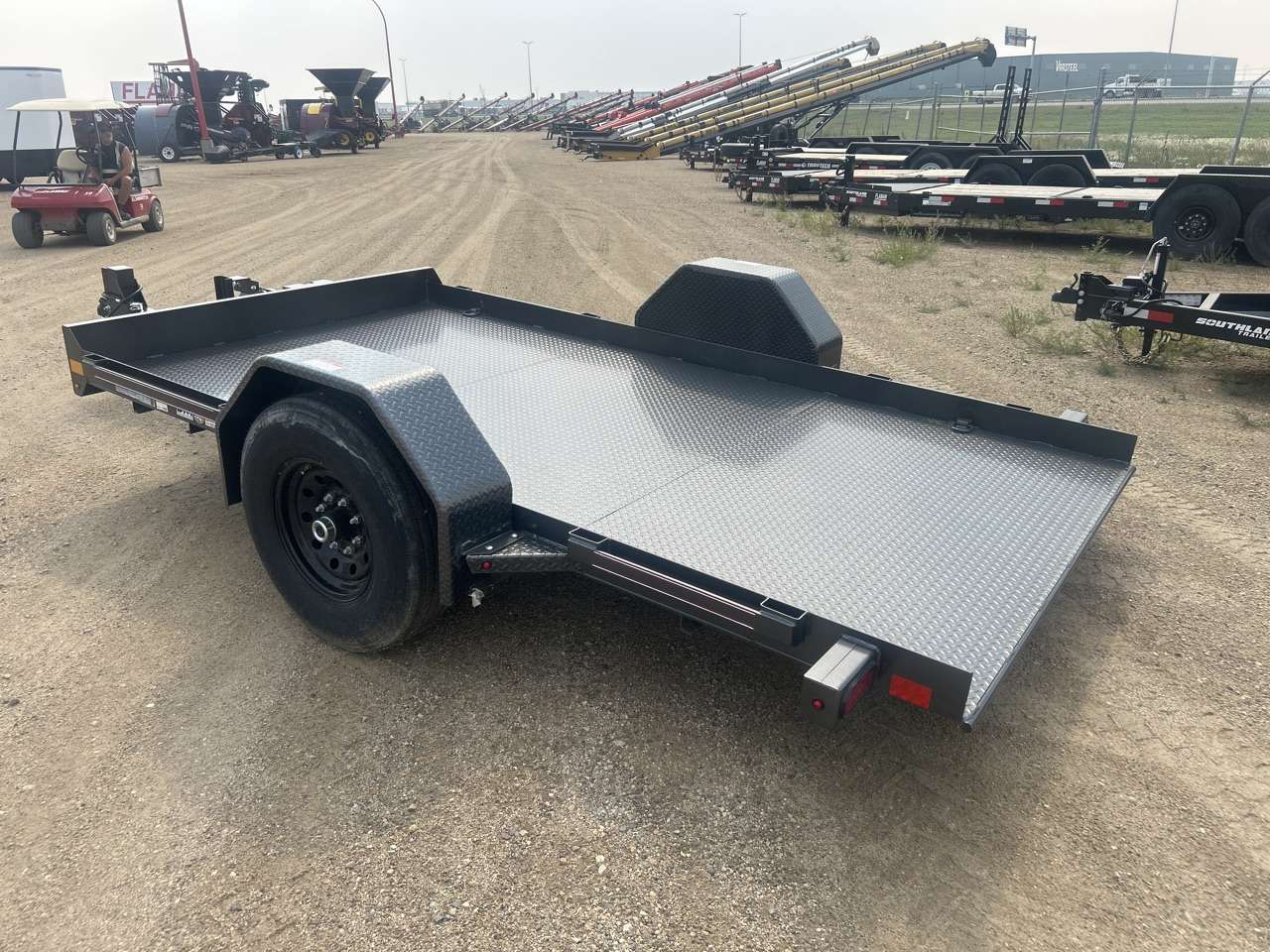 2026 Diamond C 77" x 12' Full Tilt Trailer