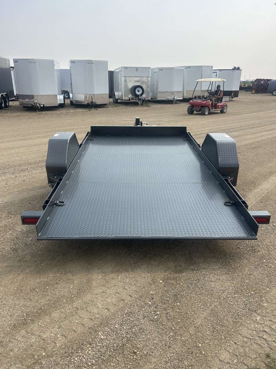 2026 Diamond C 77" x 12' Full Tilt Trailer