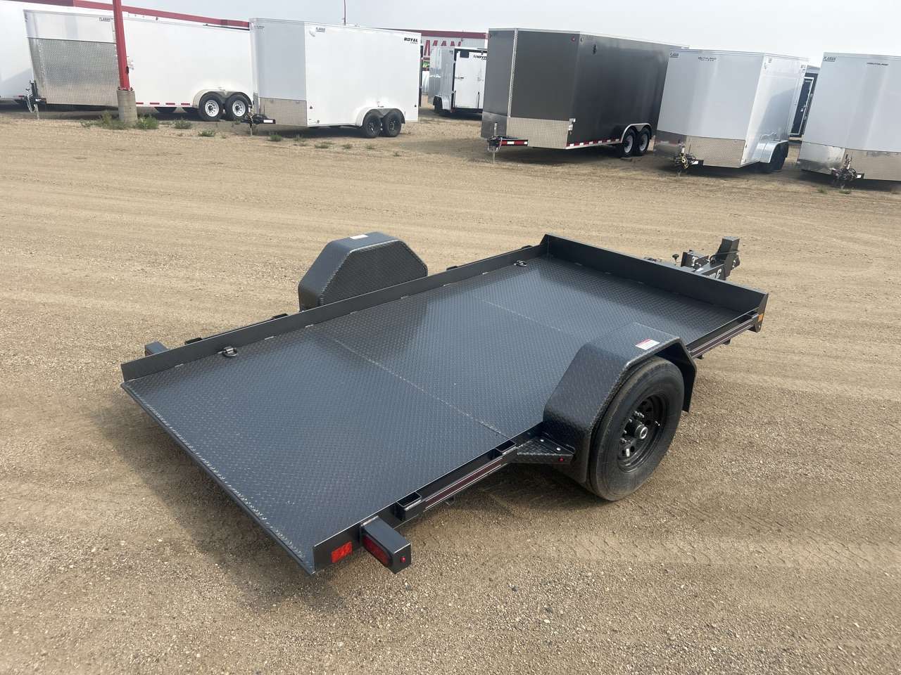 2026 Diamond C 77" x 12' Full Tilt Trailer