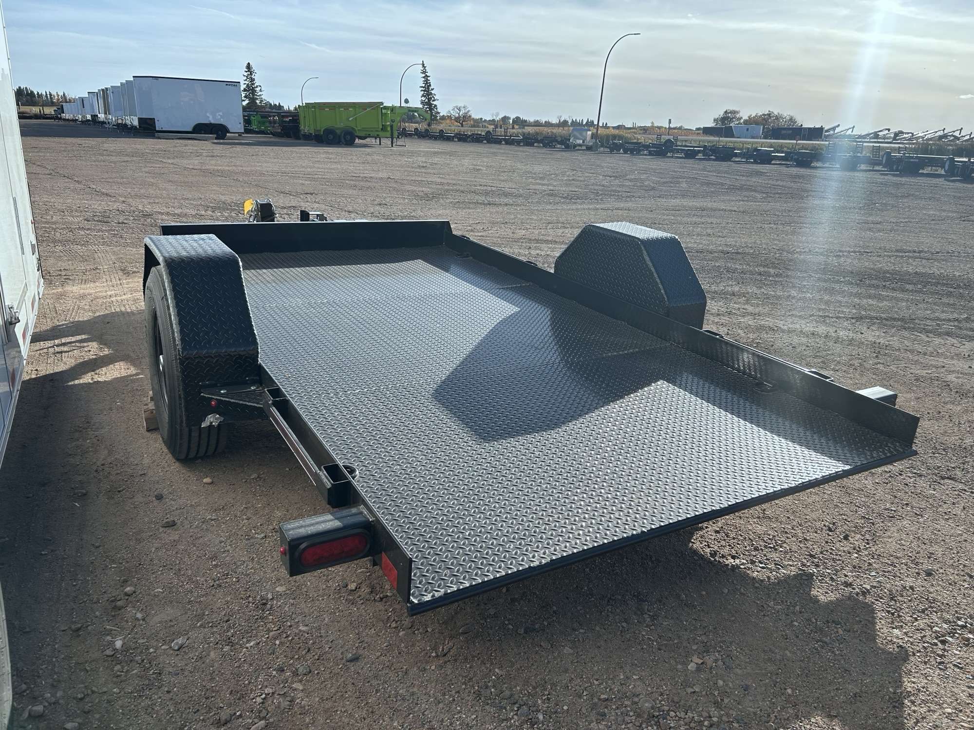 2026 Diamond C 77" x 12' Full Tilt Trailer
