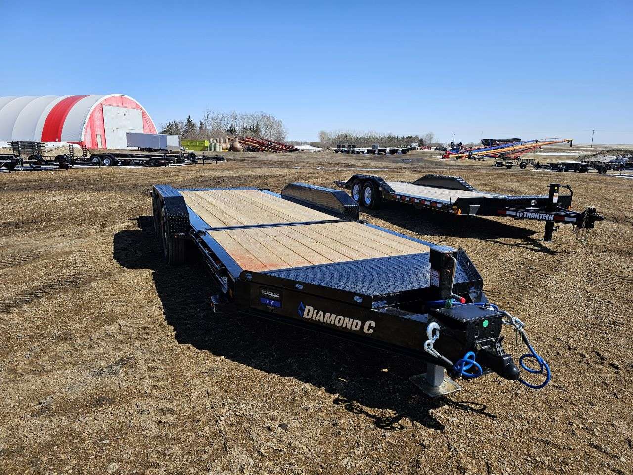 2026 Diamond C 8'6" x 22' Partial Tilt Trailer