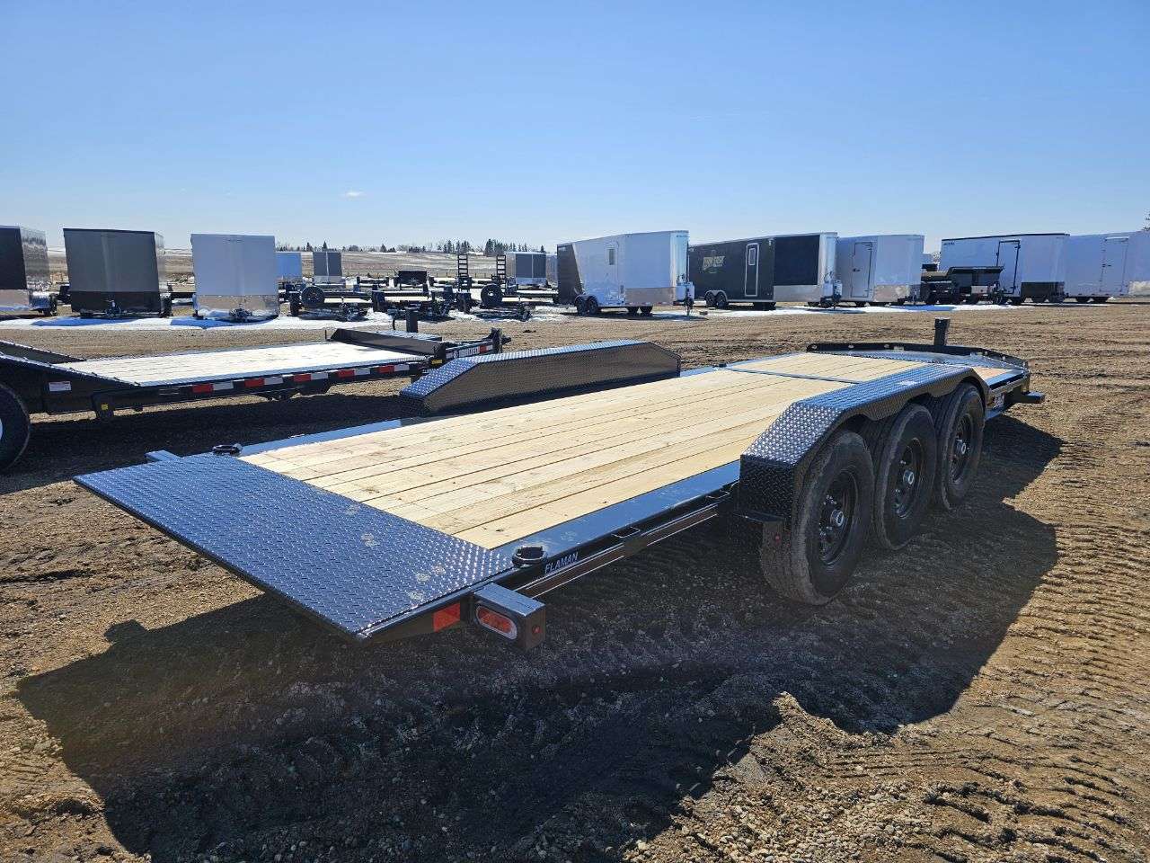 2026 Diamond C 8'6" x 22' Partial Tilt Trailer