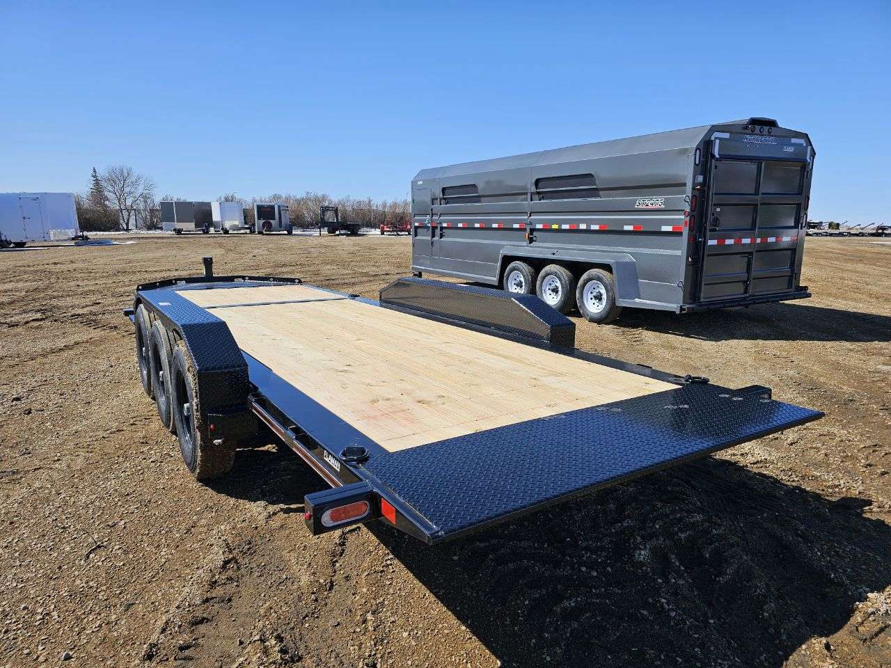 2026 Diamond C 8'6" x 22' Partial Tilt Trailer