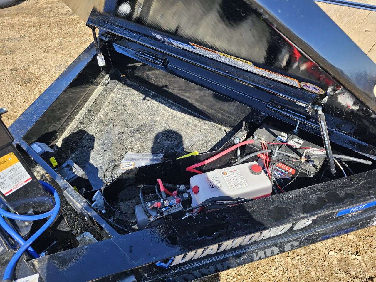 2026 Diamond C 8'6" x 22' Partial Tilt Trailer