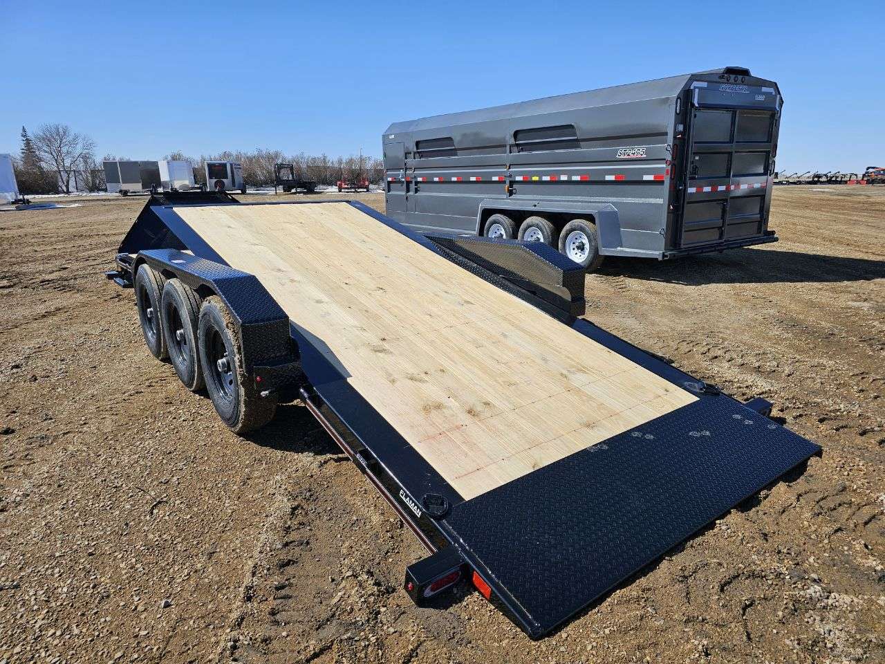 2026 Diamond C 8'6" x 22' Partial Tilt Trailer