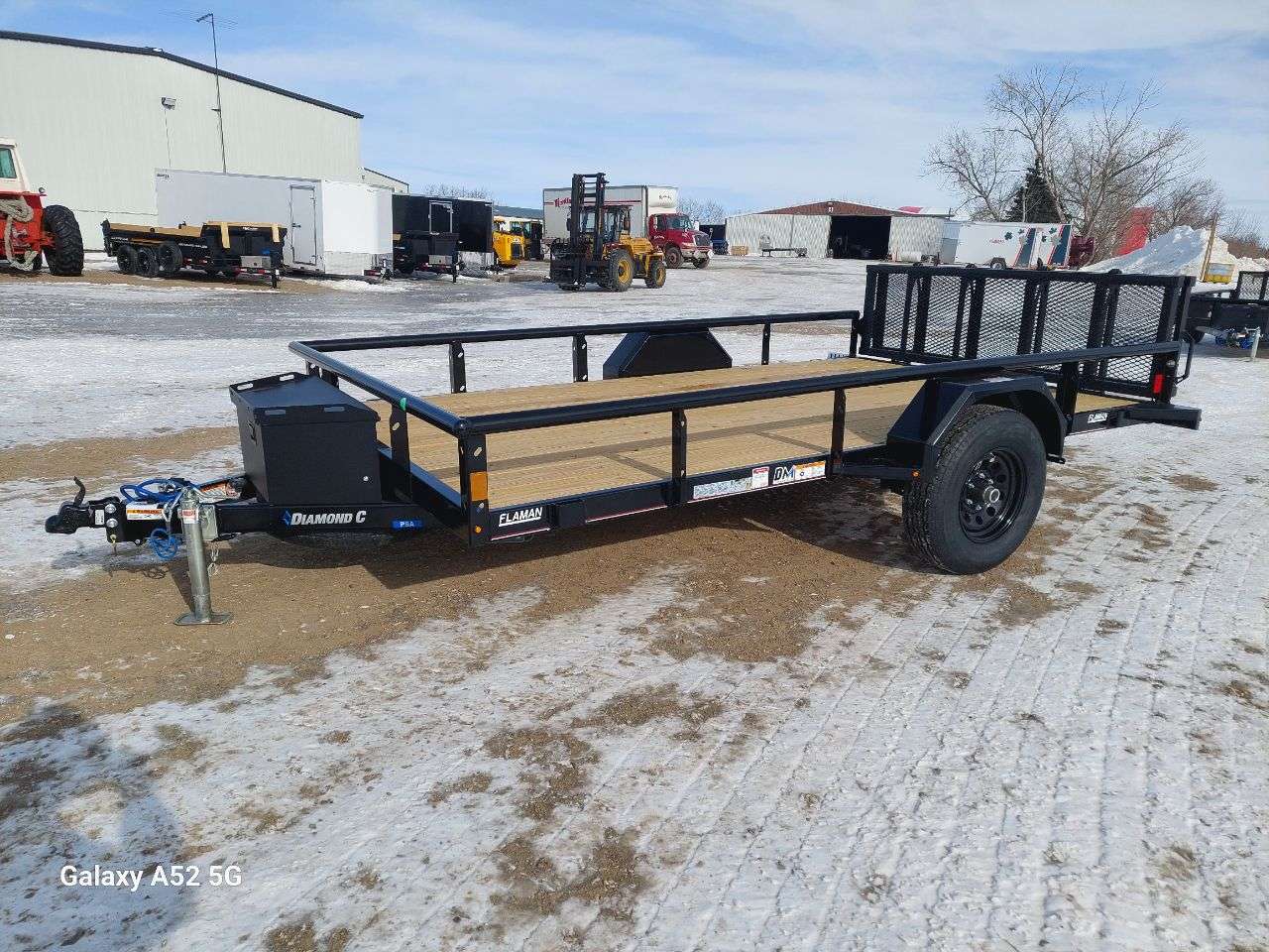 2026 Diamond C 83" x 12' Utility Trailer