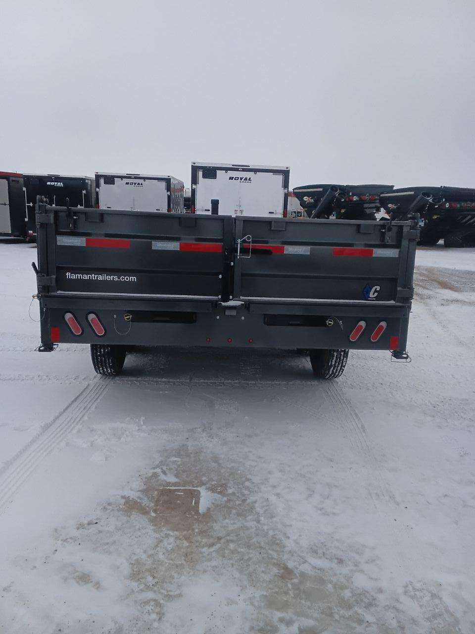 2026 Diamond C 96" x 14' Deckover Dump Trailer