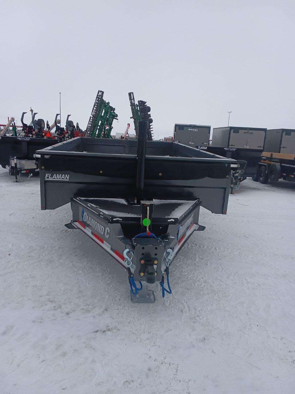 2026 Diamond C 96" x 14' Deckover Dump Trailer