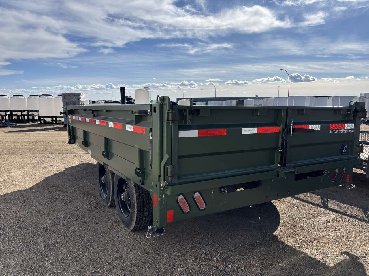 2026 Diamond C 96" x 14' Deckover Dump Trailer