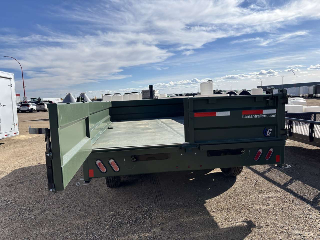 2026 Diamond C 96" x 14' Deckover Dump Trailer