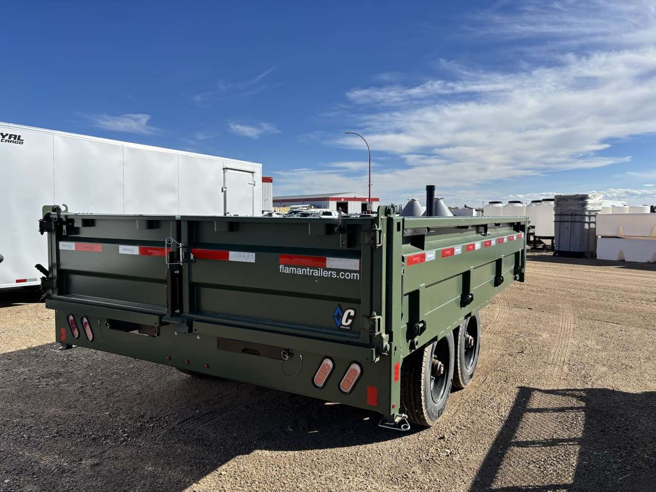 2026 Diamond C 96" x 14' Deckover Dump Trailer