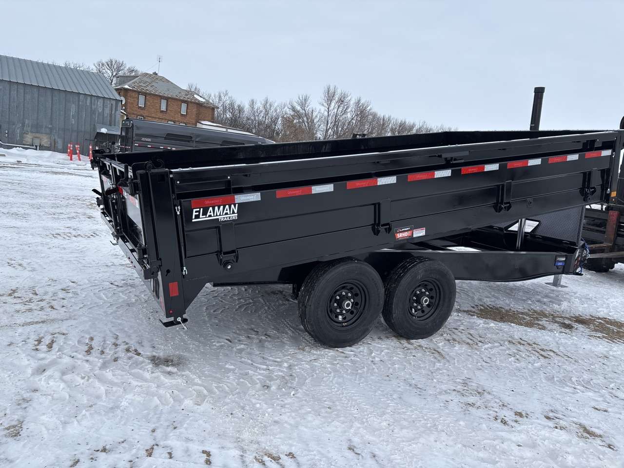 2026 Diamond C 96" x 16' Deckover Dump Trailer