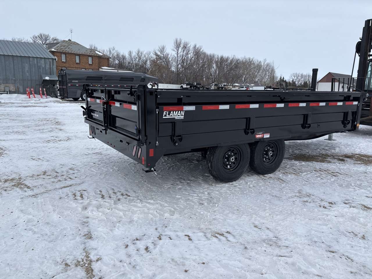 2026 Diamond C 96" x 16' Deckover Dump Trailer
