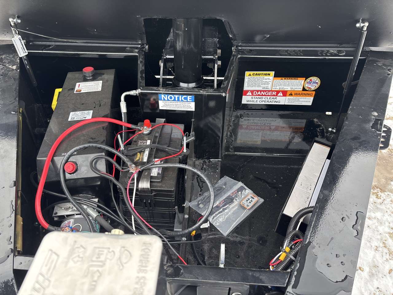 2026 Diamond C 96" x 16' Deckover Dump Trailer