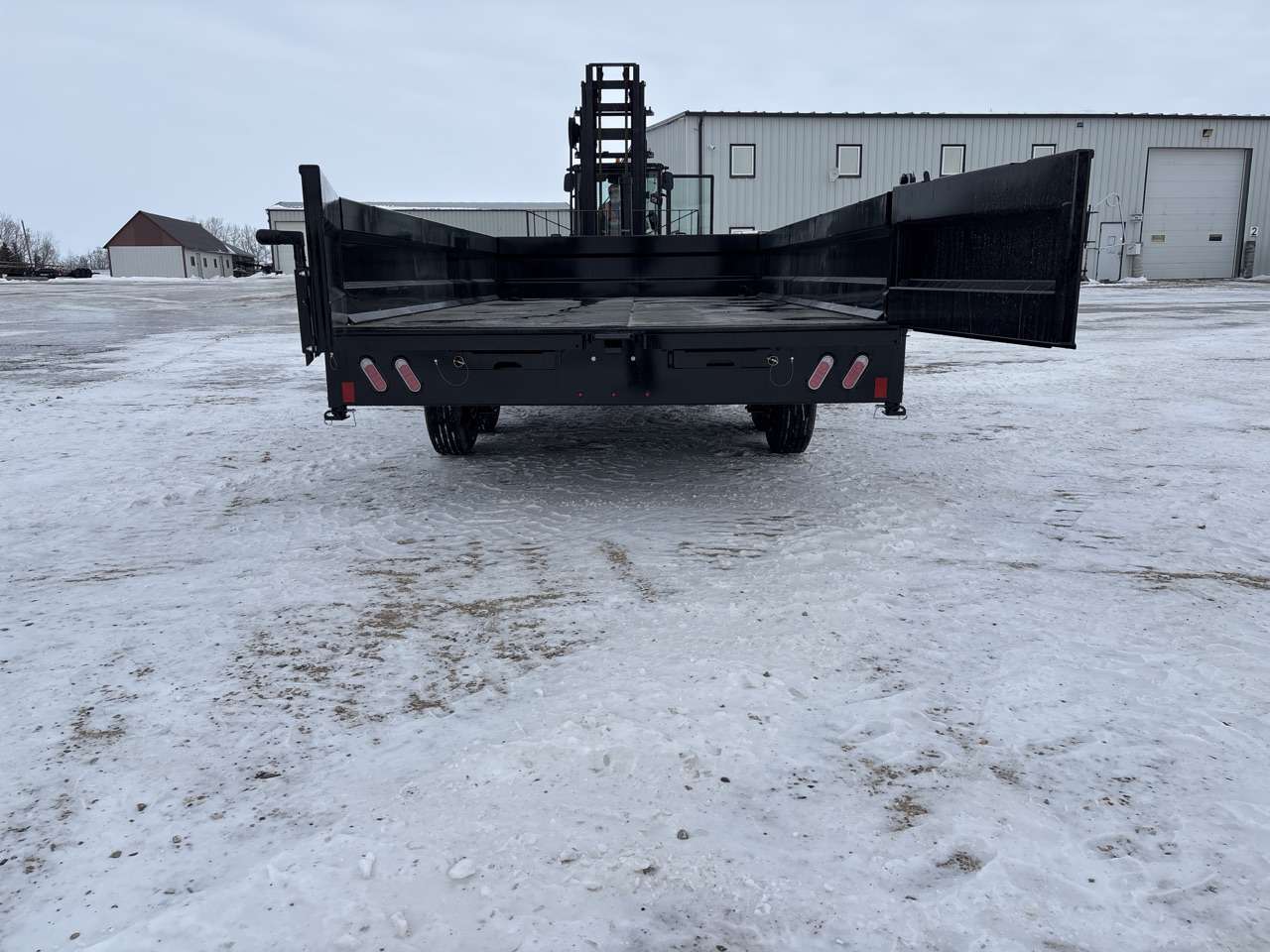 2026 Diamond C 96" x 16' Deckover Dump Trailer