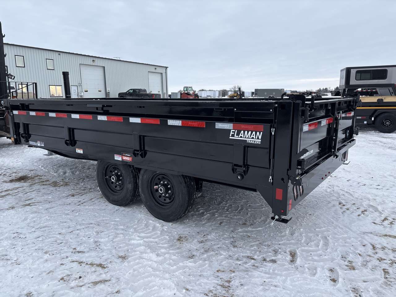 2026 Diamond C 96" x 16' Deckover Dump Trailer